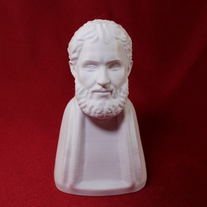 Panätios von Rhodos griechischer Stoiker Philosoph Schreibtischdekoration Büste Skulptur - Dekorative Kunst Statue