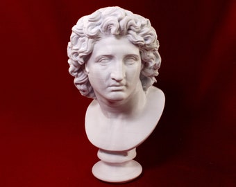 Alexander The Great As Helios Desktop Decoration Bust Sculpture - Decorative Art Statue