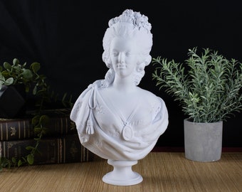 Marie Antoinette Queen of France - Desktop Decoration Bust Sculpture - Decorative Art Statue