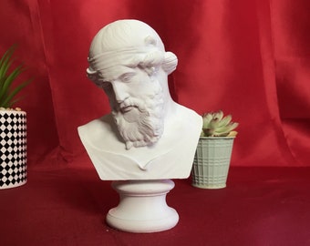 Dionysus Desktop Decoration Bust Sculpture - Decorative Art Statue