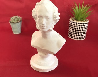 Felix Mendelssohn German Composer - Desktop Decoration Bust Sculpture - Decorative Art Statue