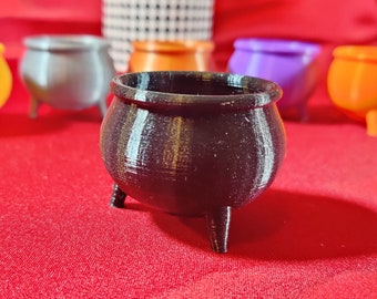 Witches Cauldron - Miniature Desktop Decoration - 3D Printed Brewing Pot