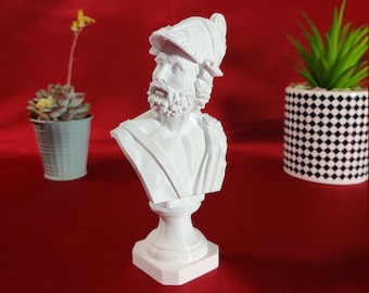 Ajax the Great - Greek mythological hero - Desktop Decoration Bust Sculpture - Decorative Art Statue