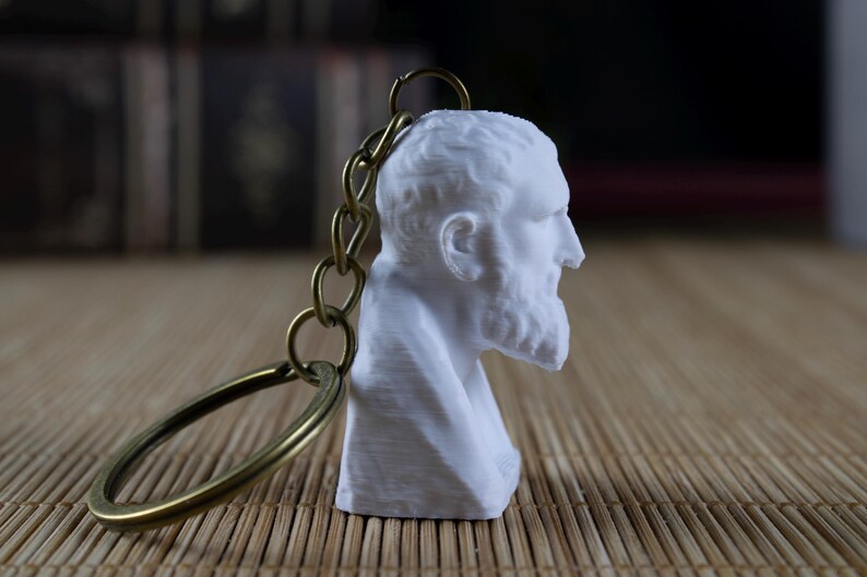 Zeno of Citium - Ancient Greek Philosopher Keychain - Etsy