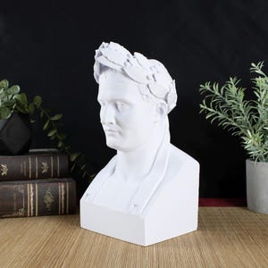 Napoléon Bonaparte Desktop Decoration Bust Sculpture - Decorative Art Statue image 3