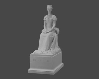 Kaiserin Elisabeth "Sisi" von Österreich Schmuck-Denkmal - Dekorative Kunst Statue ."