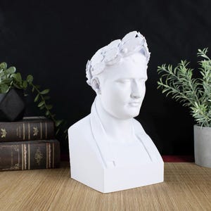 Napoléon Bonaparte Desktop Decoration Bust Sculpture - Decorative Art Statue image 7