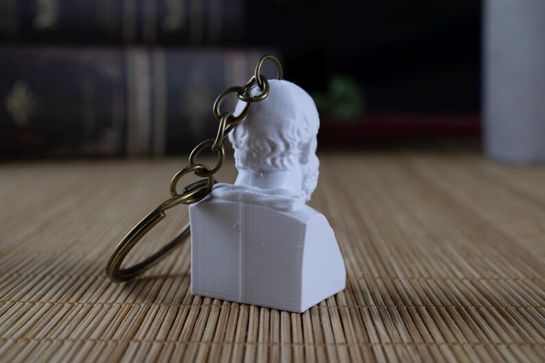 Socrates - Ancient Greek Philosopher Keychain - Etsy