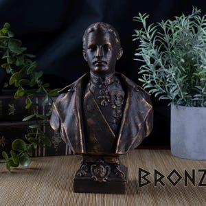 Napoléon Bonaparte Desktop Decoration Bust Sculpture - Decorative Art Statue image 8