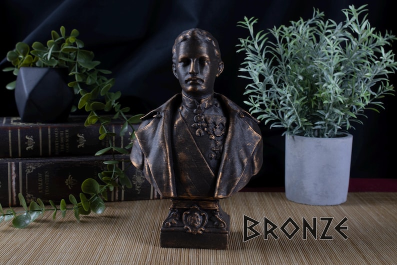 Napoléon Bonaparte Desktop Decoration Bust Sculpture - Decorative Art Statue image 8