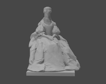 Empress Elizabeth "Sisi" of Austria Statue in Szeged, Hungary - Decorative Art Statue