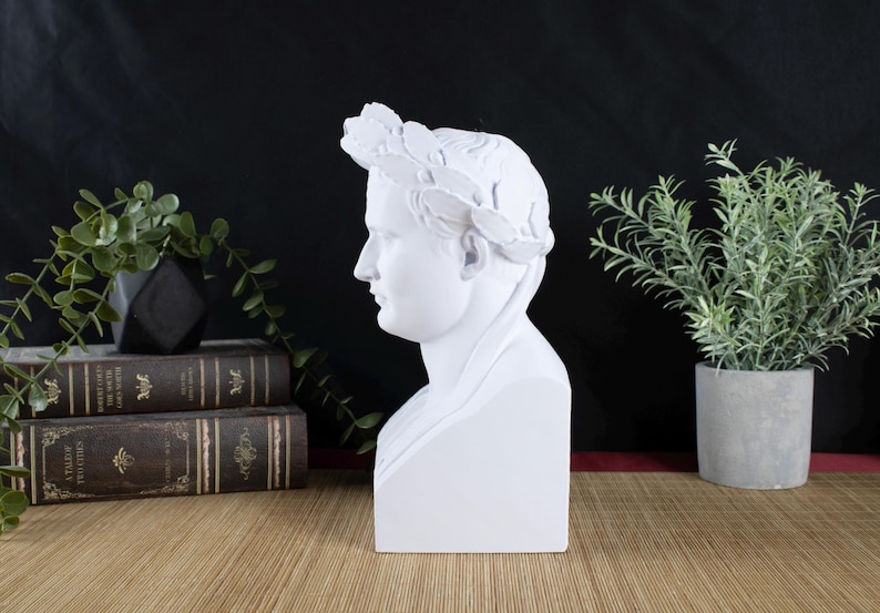 Napoléon Bonaparte Desktop Decoration Bust Sculpture - Decorative Art Statue image 4