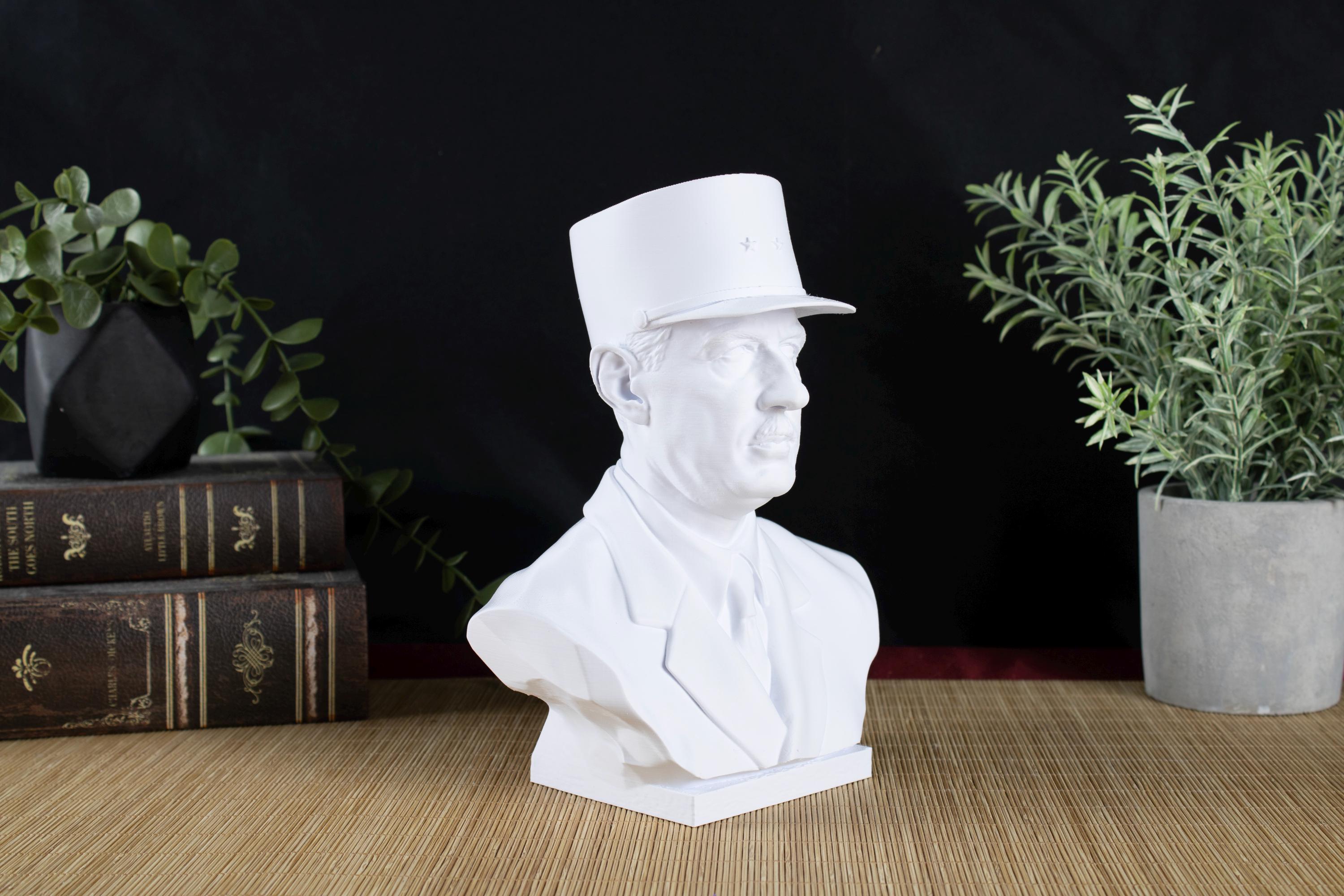 DEZARO Sculpture De Tête D'Homme Européen 1/12 - Accessoire Pour Figurine Soldat 15cm