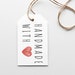 Printable Handmade With Love Gift Tags Printable Gift Tags Printable ...