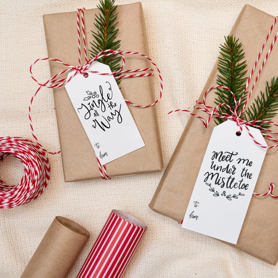 Be Gifted // Christmas Gift Tags // Gift Tags for Presents and Gifts // DIY  Gift Tags // Instant Download 