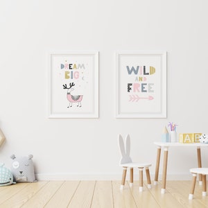 PRINTABLE Nursery Décor, Nursery Wall Art, Prints for Nursery, Playroom ...