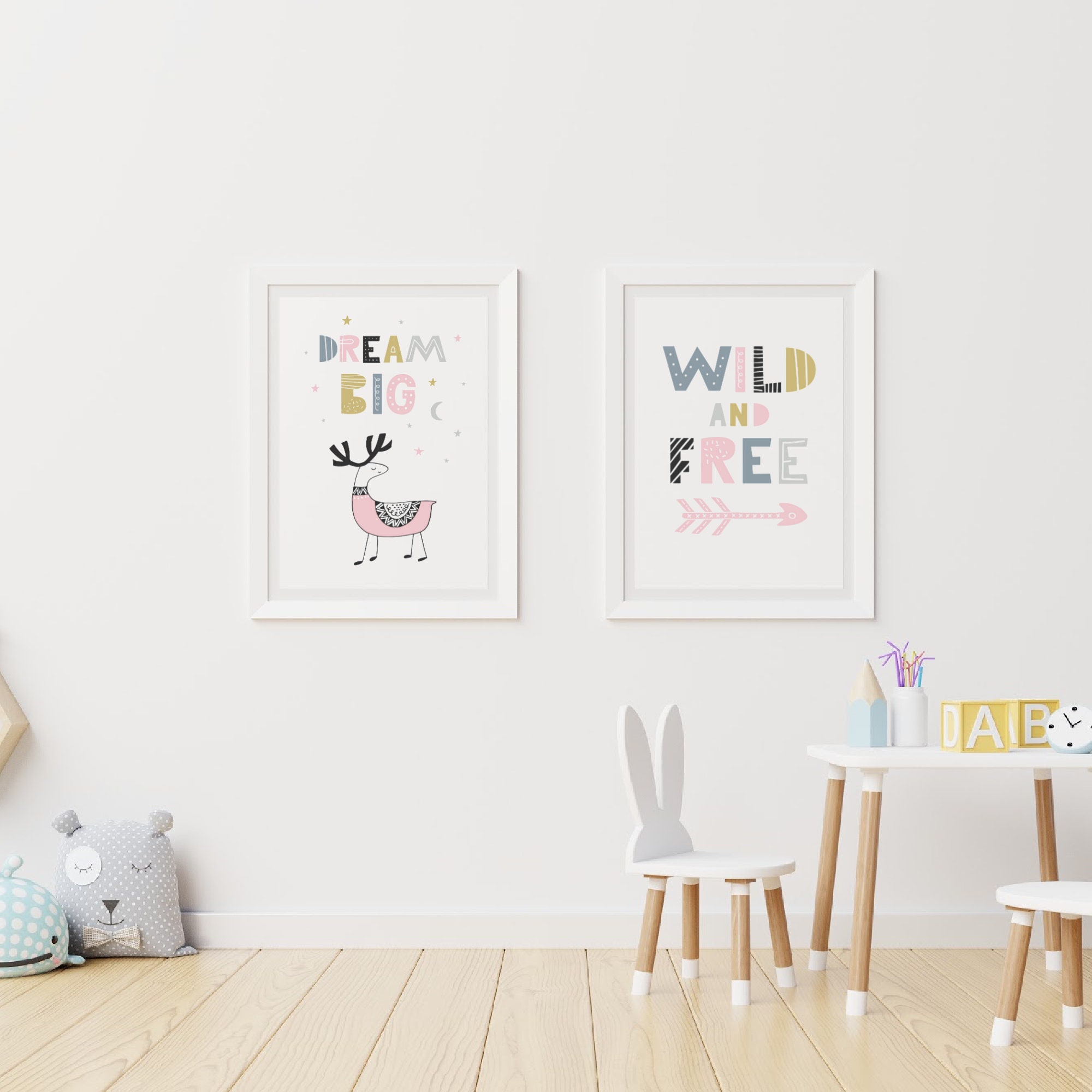 PRINTABLE Nursery Décor, Nursery Wall Art, Prints for Nursery, Playroom ...