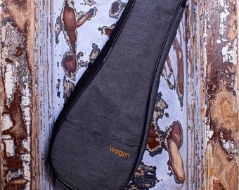 Ukulele Tenor Bag Grey Waterproof and Tear Resistant Gig Bag Case Wagon