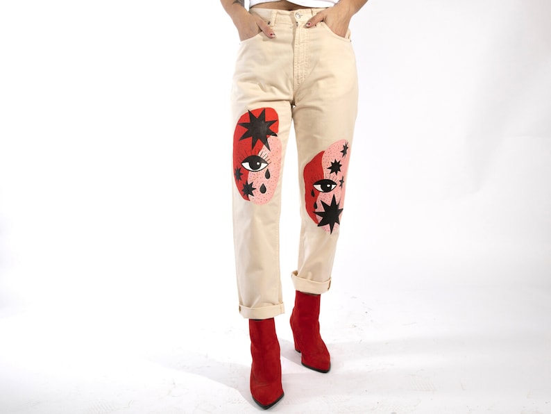 mom jeans benetton
