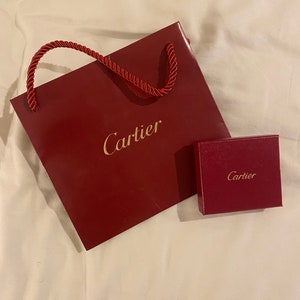 Cartier Gift Bag Shopping Paper Brand New