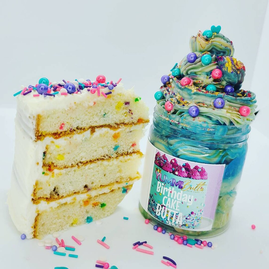 Birthday Cake Body Butter Etsy