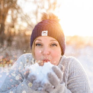 Winter Hat Beanie for Women ,  Best winter hat for women , Pom Classic Beanies , Winter Accessory , Gift for Her , warm winter hats