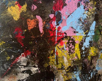 Abstract Expressionist Painting: Visceral Energy, Emotional Record, Textured Layers