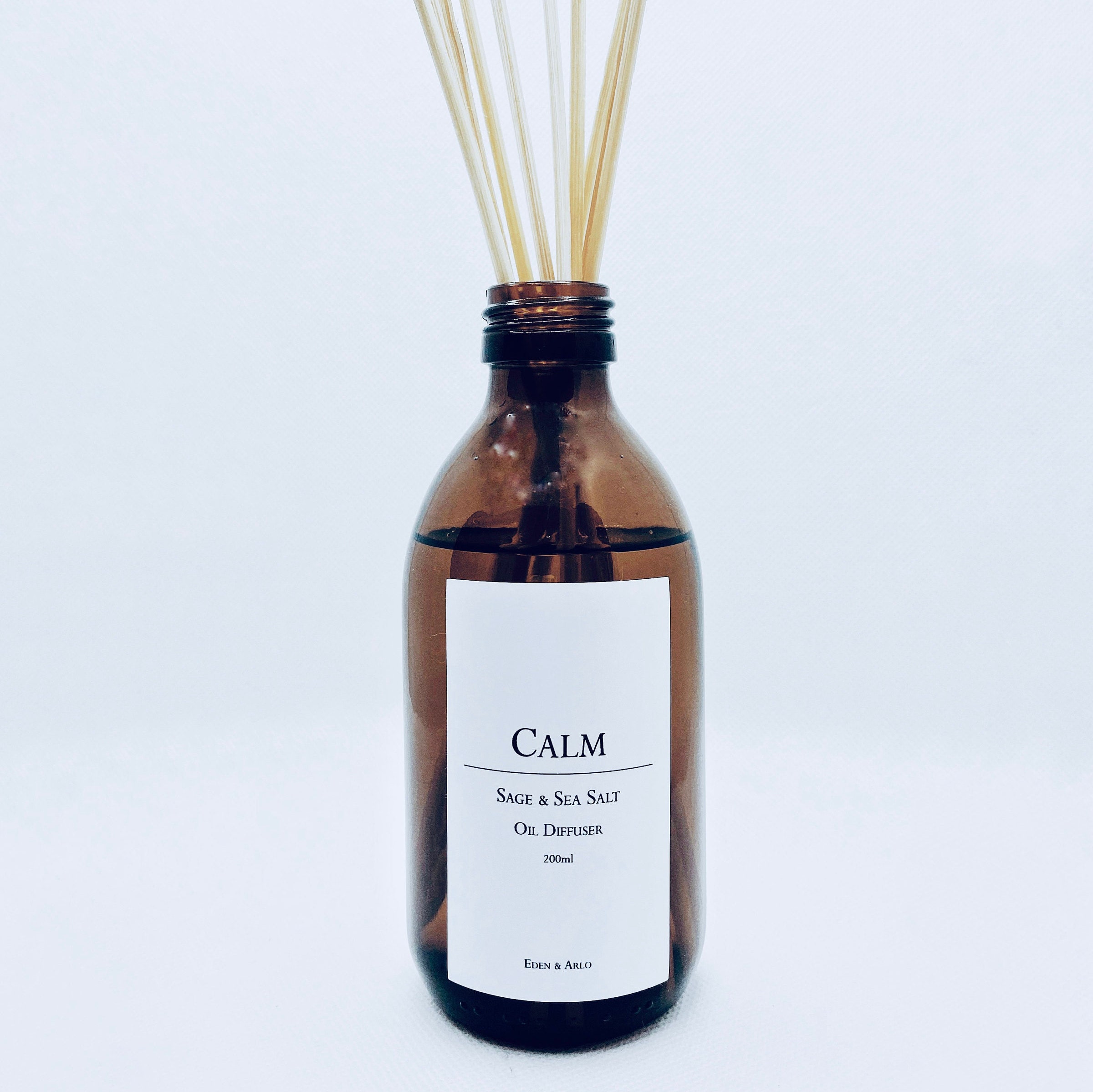 Reed Diffuser Sage & Sea Salt Apothecary Style Reed Diffuser Etsy