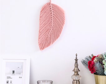 Macrame Bohemia Wallhanging leaf ,home decoration,birthday gift