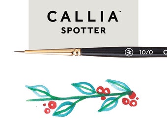 CALLIA Spotter Mixed Media Artist Paint Brushes by Willow Wolfe