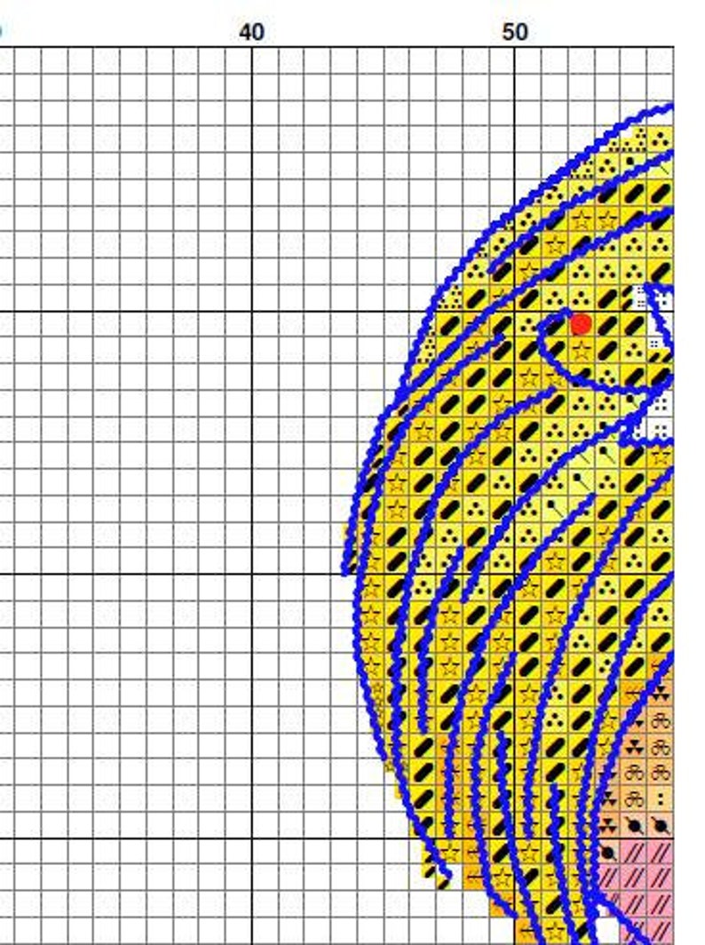 Little Girl Cross Stitch Pattern PDF Instant Download Girl Etsy