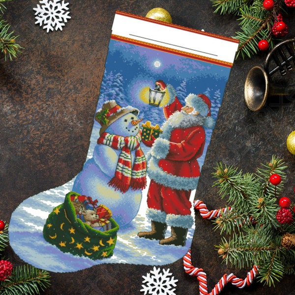 Cross Stitch Patterns Christmas Stockings Etsy