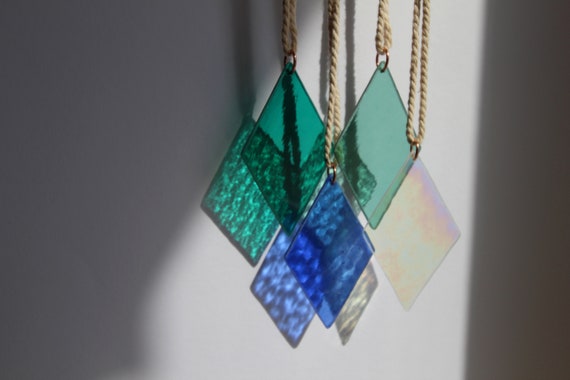 Rauten, Gartendeko Gartenschmuck, Fensterdeko zum hängen, trending home decor, hanging porch decor pendant, Abschiedsgeschenk