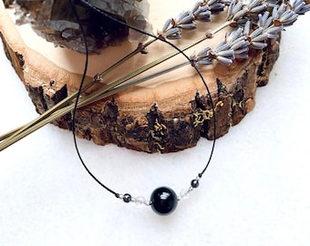 Mercury Retrograde, Protection Necklace, Protection Crystals, Black Tourmaline Necklace