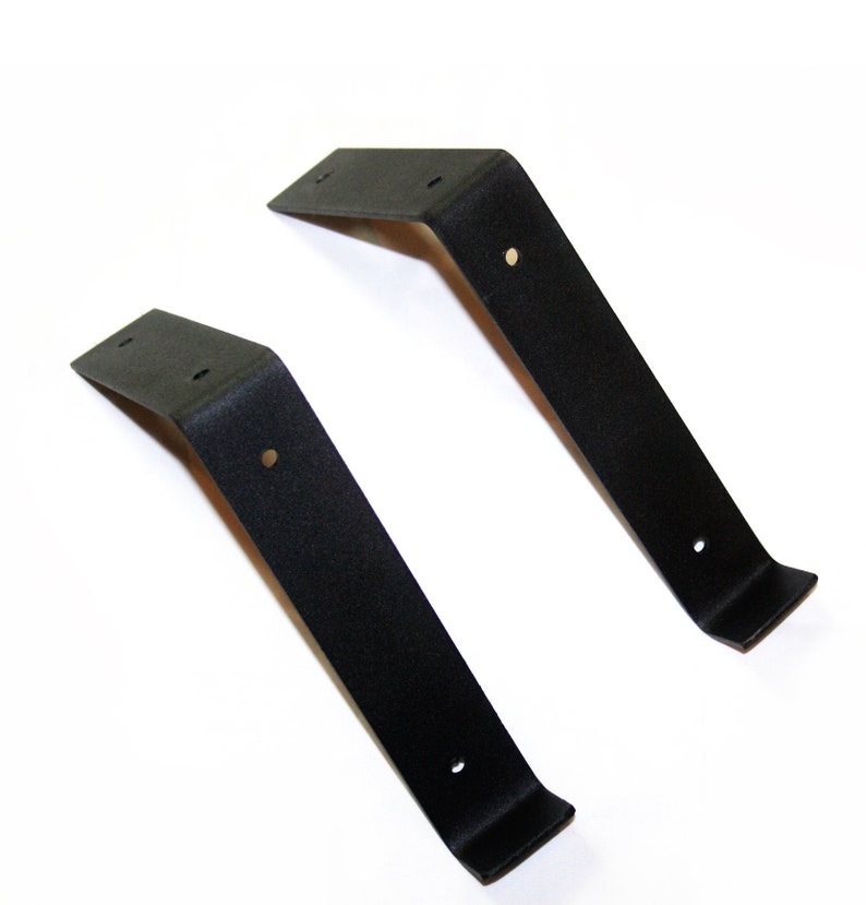 Heavy Duty Shelf Brackets Iron Shelf Brackets J Bracket Etsy