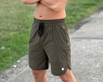 Pantalones cortos de gimnasia para hombre. Ligero. Elija su color y tamaño