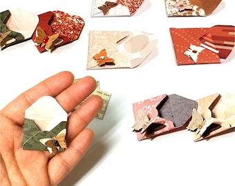 Mini butterfly envelopes, tiny envelopes butterfly stationery, small envelopes handmade butterfly envelopes, butterfly paper embellishments