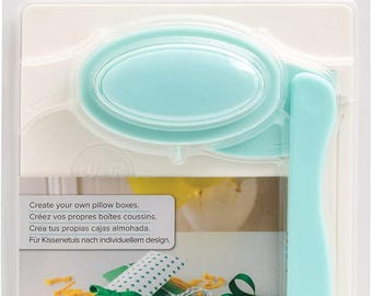 We R Memory Keepers Pillow Box Punch Board – DIY paper treat boxes, gift boxes, & packaging tool for craft projects