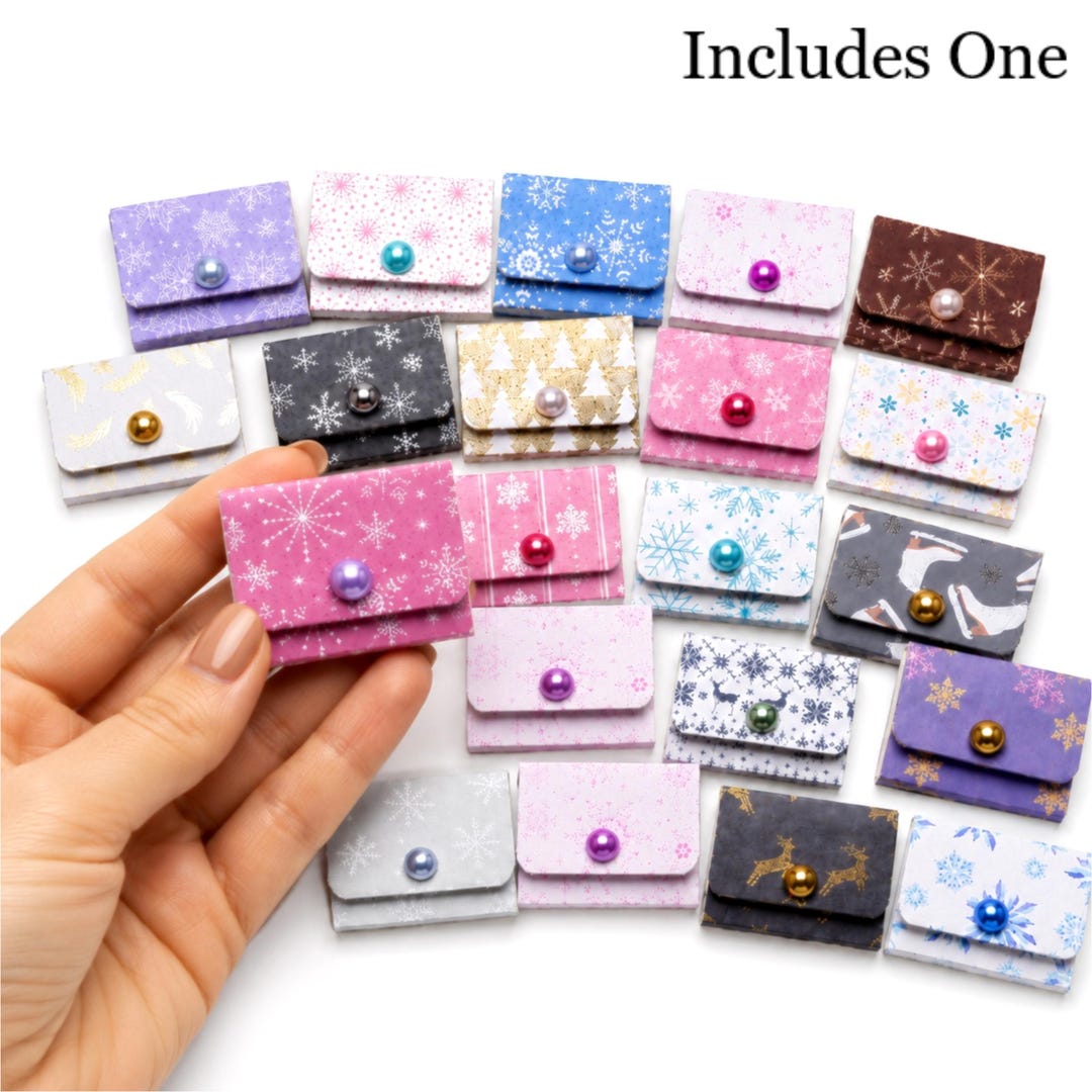 Sticky Note Snowflake Winter Mini Sticky Notepads — Snowflake Sticky Notes, Tiny Memo Pad ...