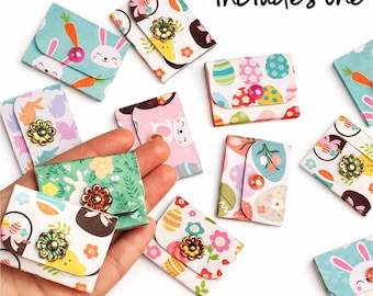 Easter Gift Favors for Guests – Small Sticky Notepads, Easter Giveaway, Easter Basket Stuffers, Coworker Easter Treats - INCLUDES 1