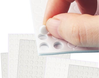 6mm pop-up sticky foam dots for handmade cards and DIY paper crafts, Double-sided adhesive dots for scrapbooking,  and paper projects