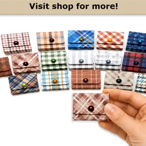 Christmas mini sticky notepads — Office holiday party favors, Stocking stuffers, Miniature notebooks, Small gift for staff & coworkers. image 4