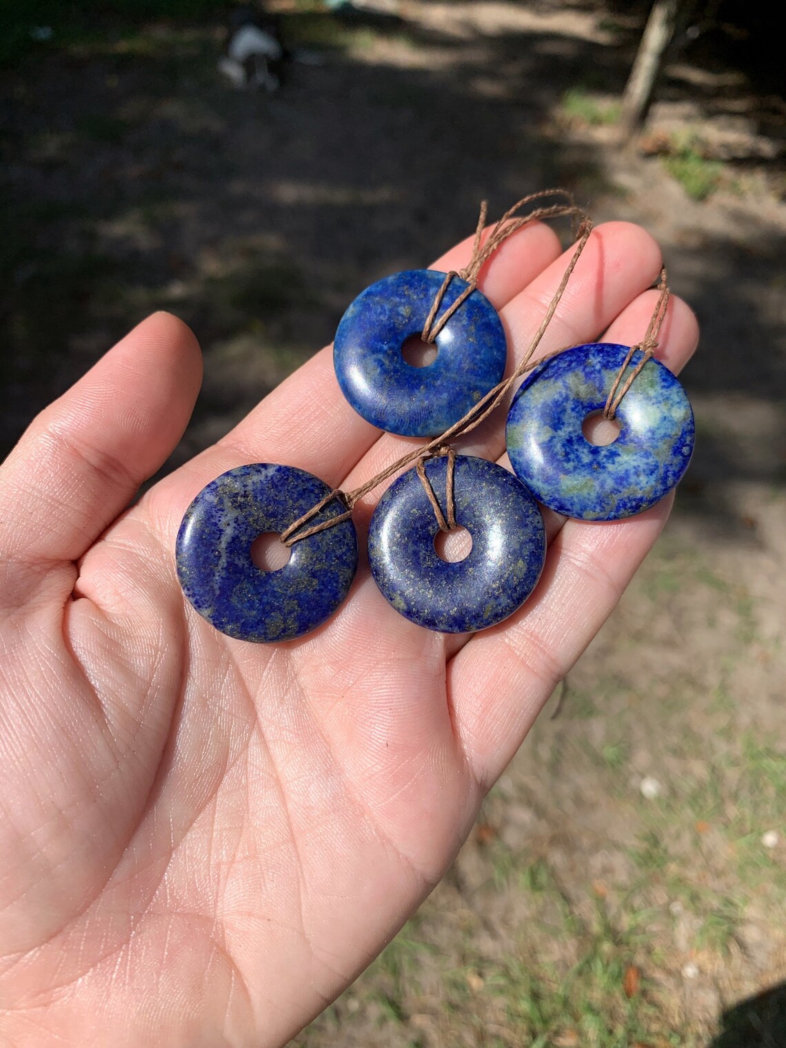 Crystal Donut Necklace Choose Your Style & Crystal Etsy