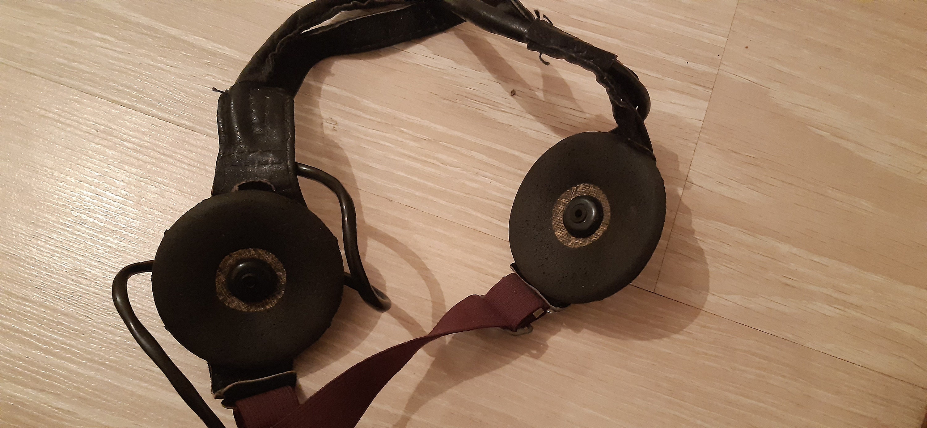 Vintage Rare USSR Military Headphones TG7M Telephone Head Etsy