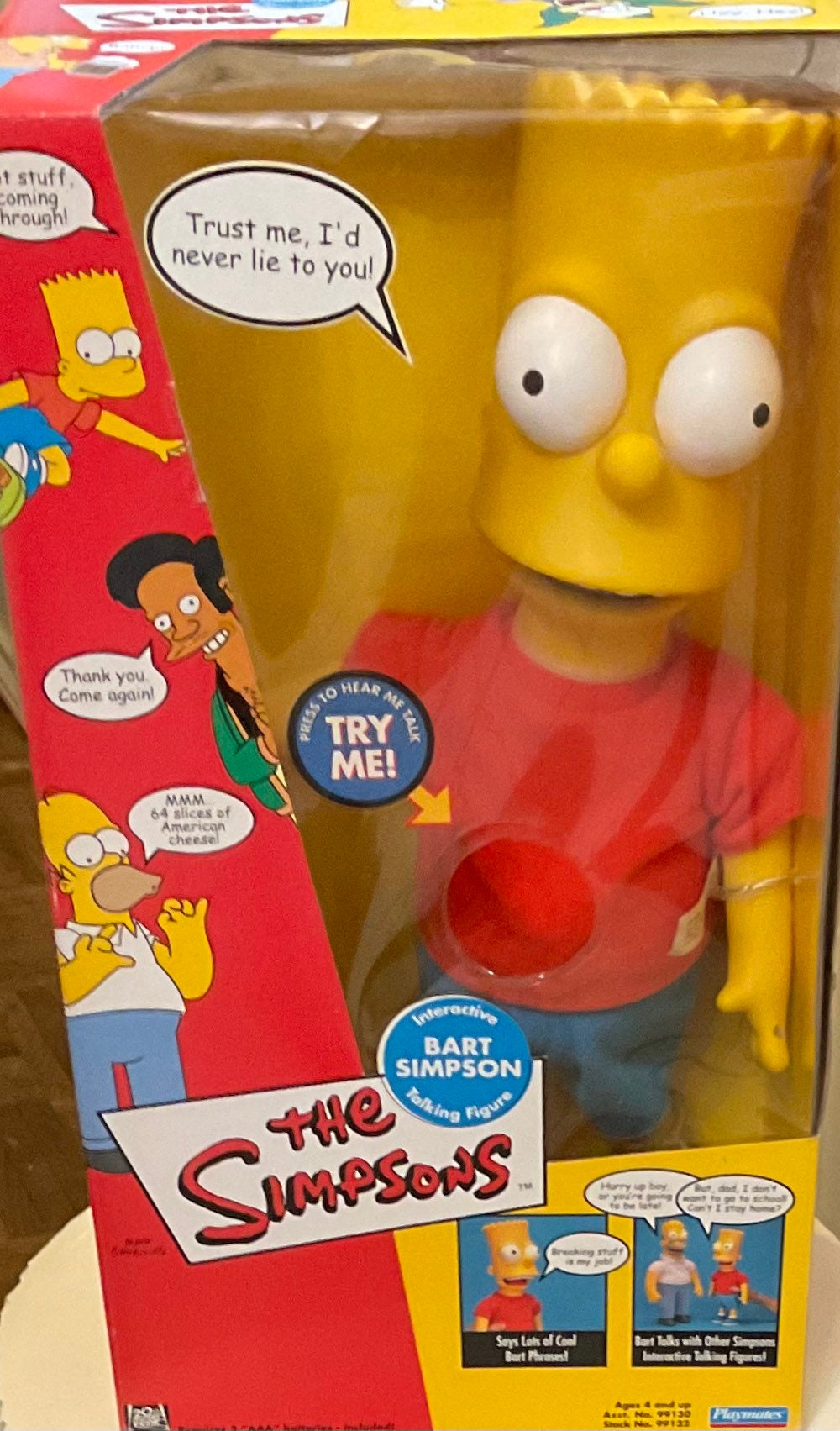 Costume de Bart Simpson Deluxe pour enfant, Rouge/jaune/bleu. : :  Mode