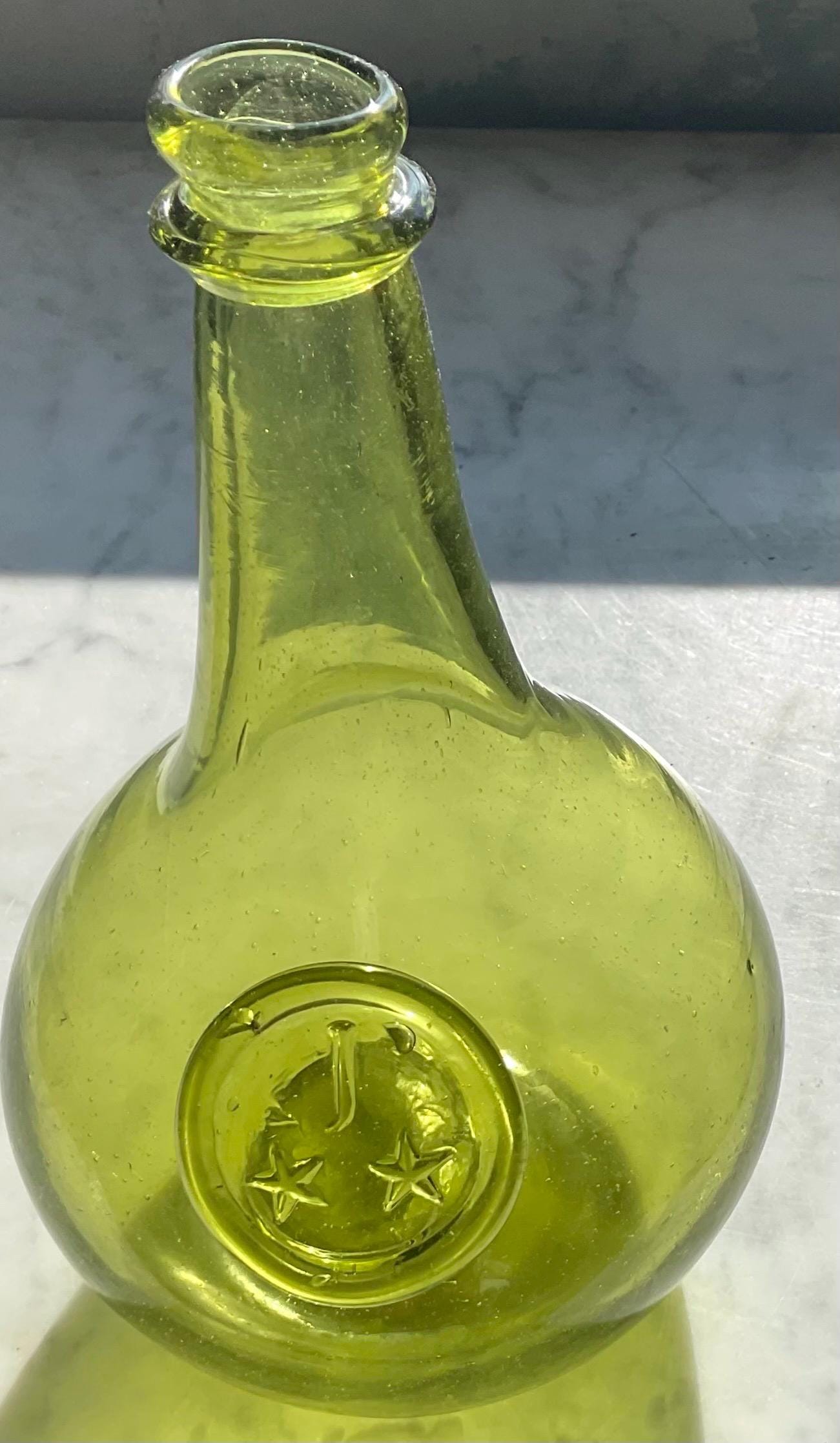 人気アイテムランキング Vintage Hand-blown Historical Reproduction of the Jamestown 工芸品