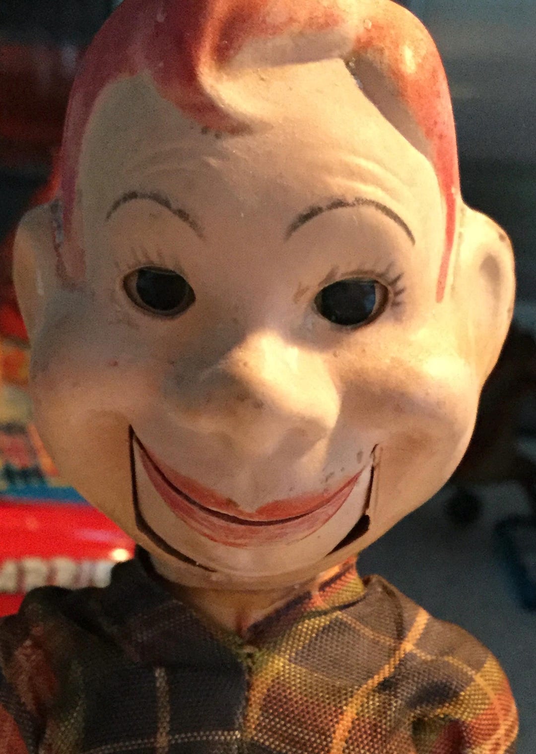 希少USA製 50s 60s 古着 ヴィンテージ HowdyDoody Vintage 1950s Howdy Doody Acrobat Tin Toy by Arnold, West