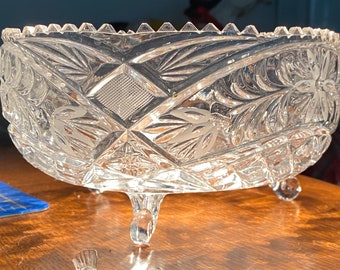 Vintage Hand-blown Historical Reproduction of the Jamestown