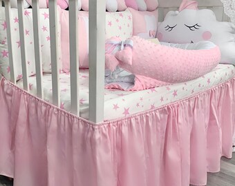 Jupe De Lit De Bebe Etsy Jupe De Lit De Bebe Etsy