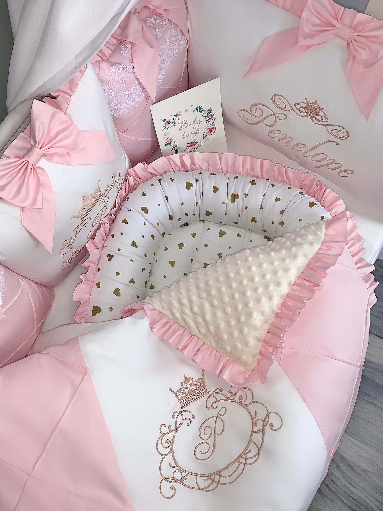 Baby Girl Bedding Crib Bedding Set Cot Bedding Pink Crib Etsy